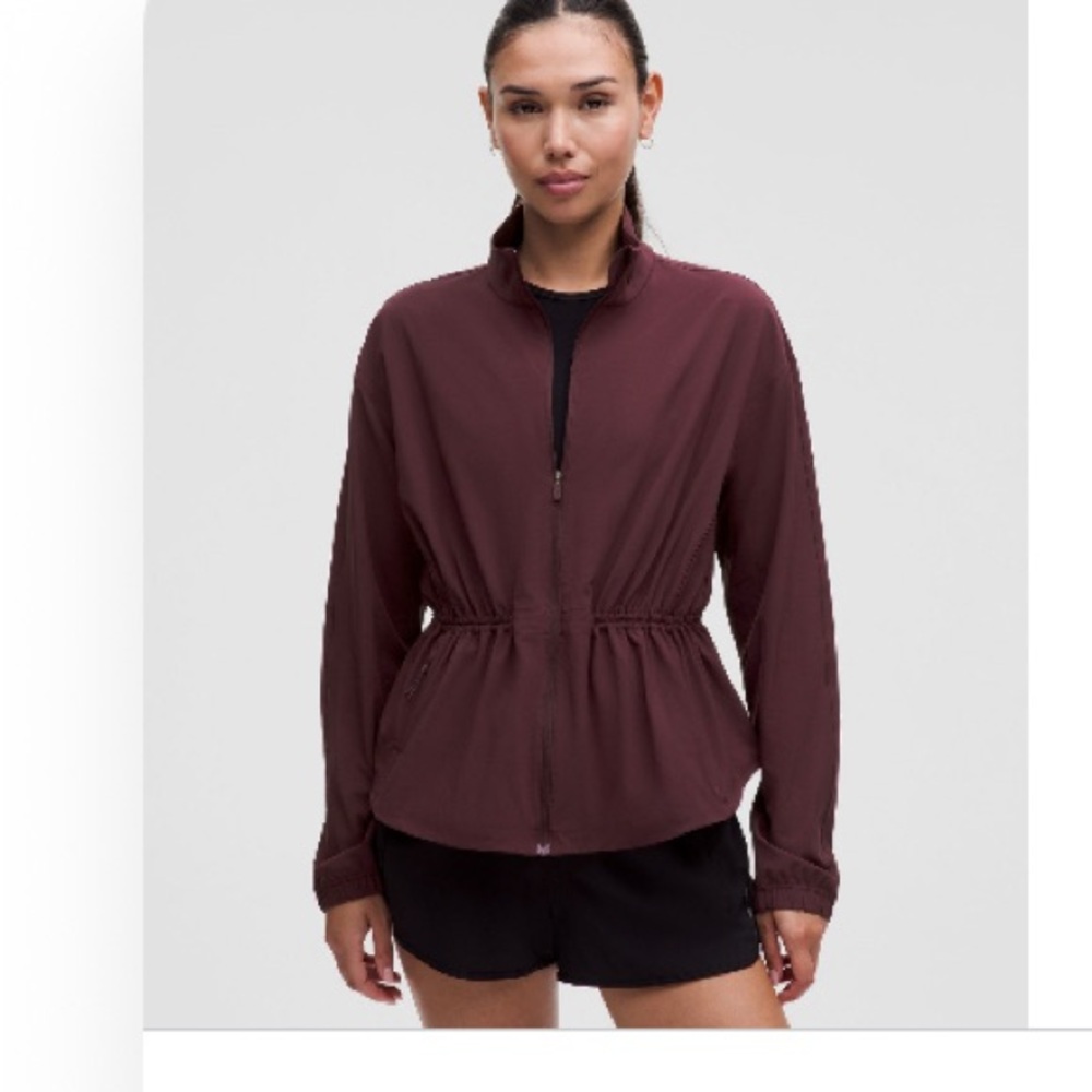 lululemon athletica Burgundy Utility Jacket